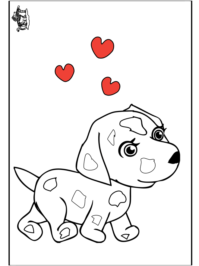 Namorados - Cão - Dia de São Valentim