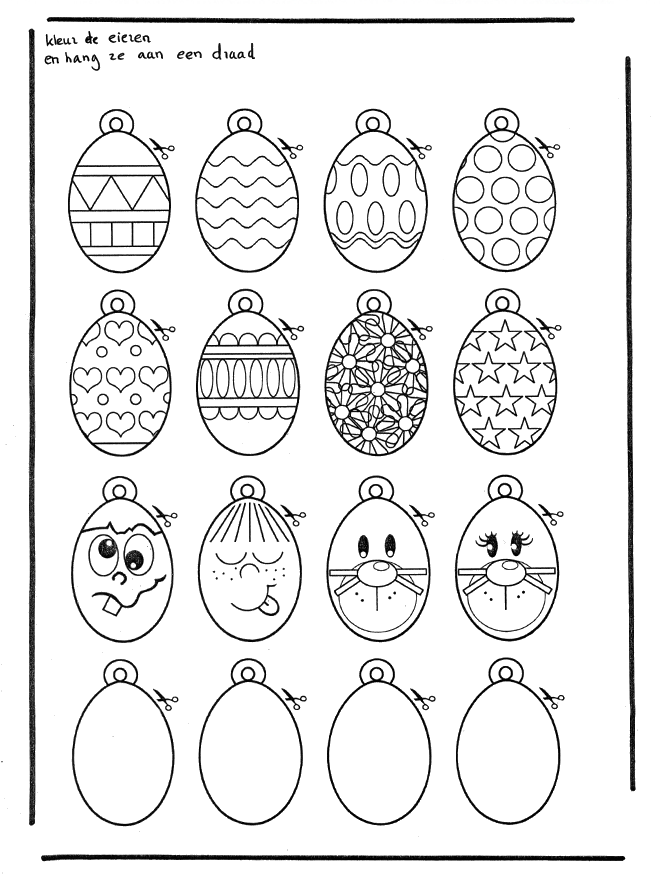 Ovos de Páscoa - Páscoa