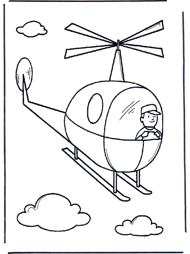 Pequeno helicóptero - Brinquedos