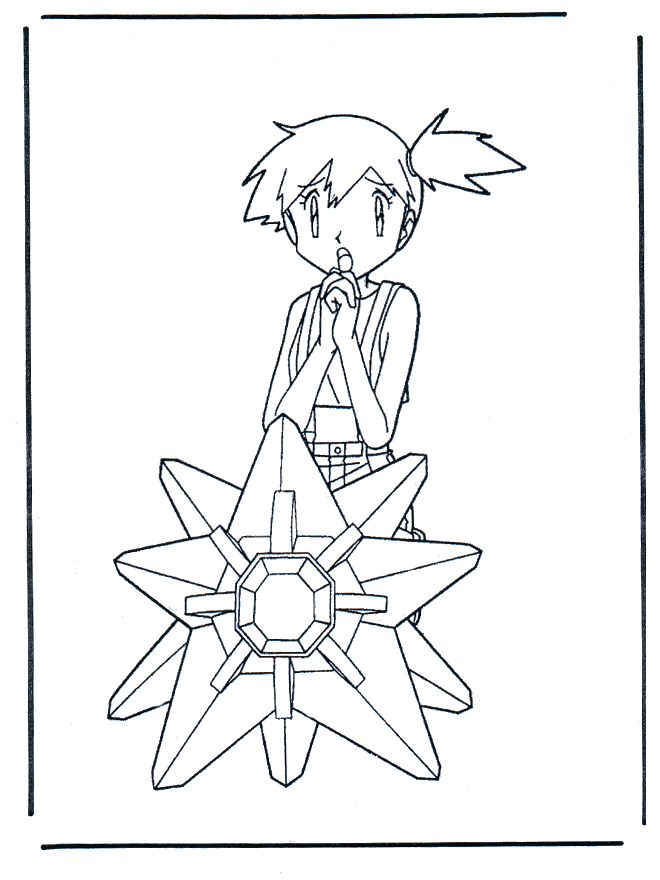 Desenhos de Pikachu Misty para colorir Livro para colorir Pokemon