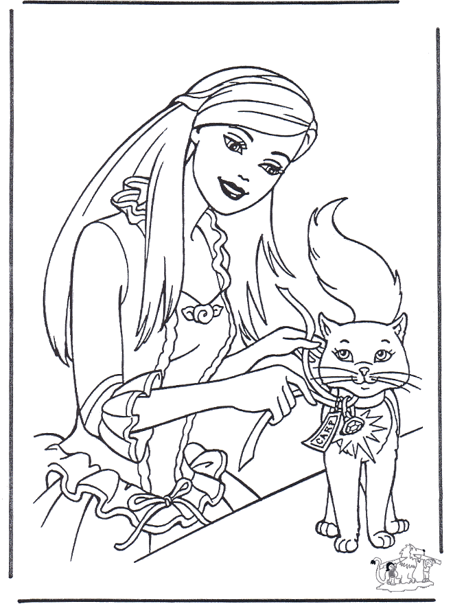 Princesa e o gato - Contos de fadas
