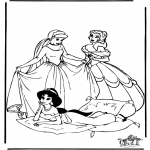 Personagens de banda desenhada - Princesas Disney 2