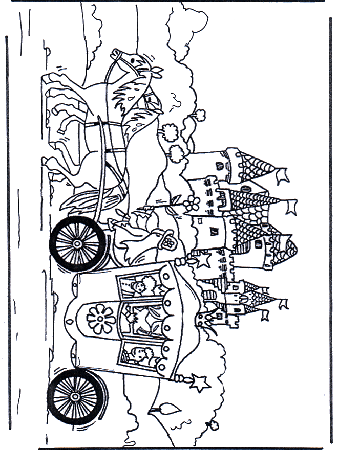 Príncipes no coche - Contos de fadas