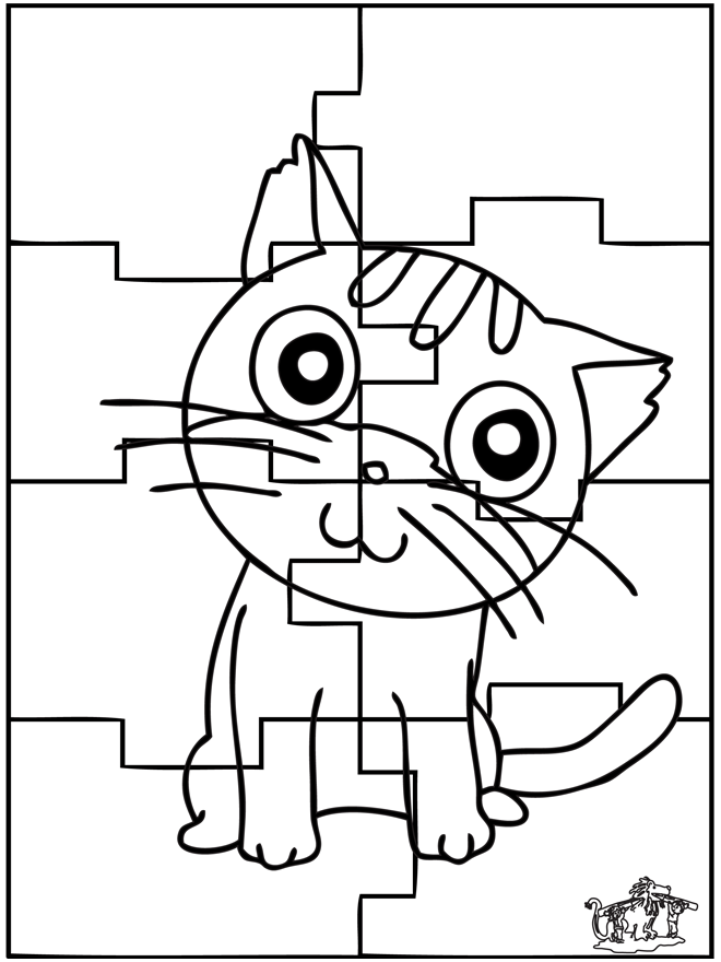 Puzzle gato - Puzzle