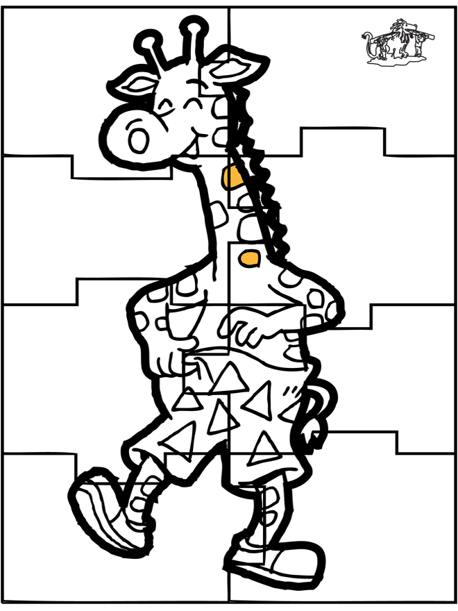 Puzzle girafa - Puzzle