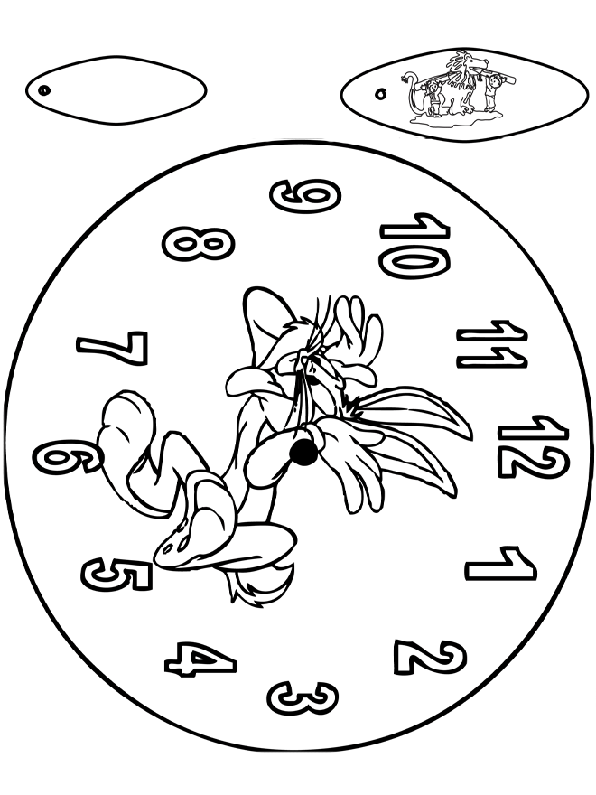 Relógio Buggs Bunny - Corta