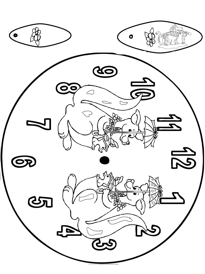 Relógio cangurú - Corta