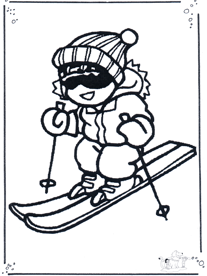 Ski divertido - Esquiando