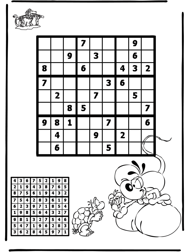 Sudoku  Diddle  2 - Puzzle
