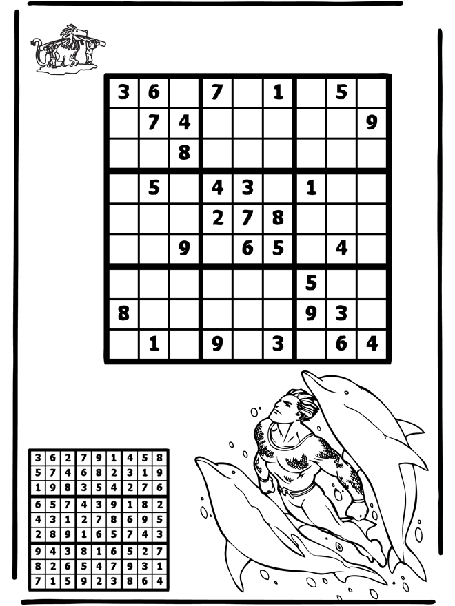 Sudoku  Golfinho - Puzzle