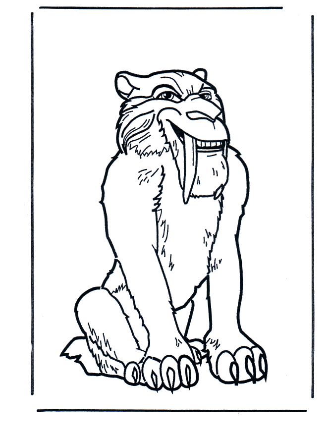 Tigre da Idade da Pedra - Felino
