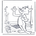 Personagens de banda desenhada - Tom e Jerry 4