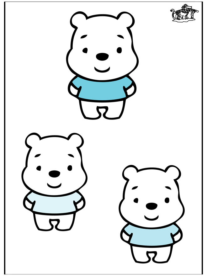 Três ursos - Animais
