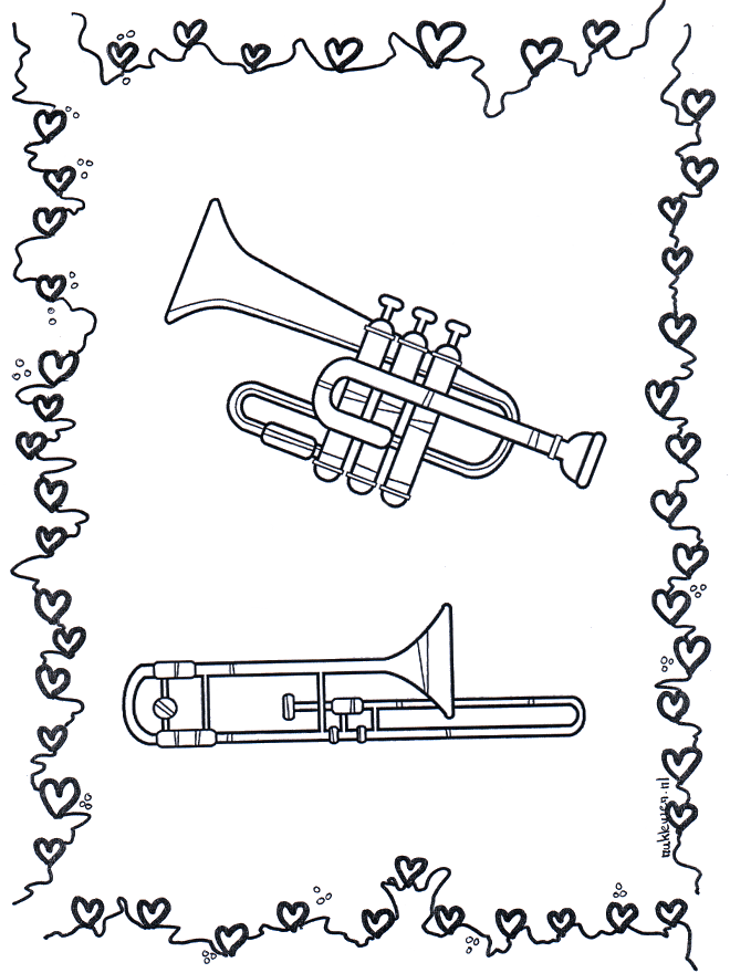 Trompete e trombone - Música